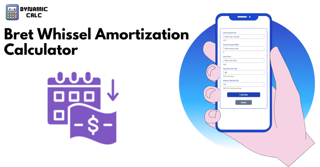 Bret Whissel Amortization Calculator