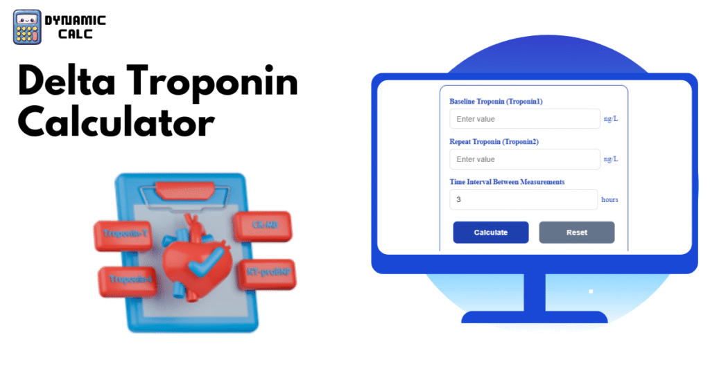 Delta Troponin Calculator