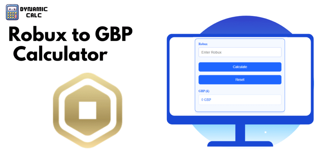 Robux to GBP Calculator