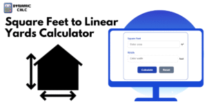 Square Feet to Linear Yards Calculator