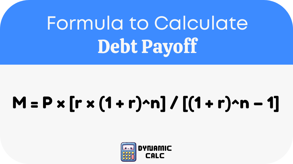 Debt Payoff Formula