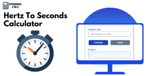 Hertz To Seconds Calculator