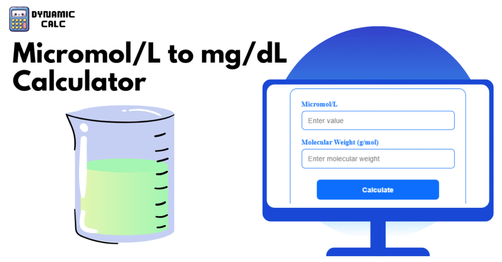 MicromolL to mgdL Calculator