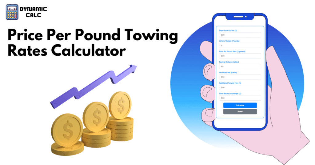 Price Per Pound Towing Rates calculator