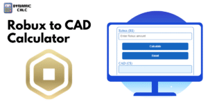 Robux to CAD Calculator