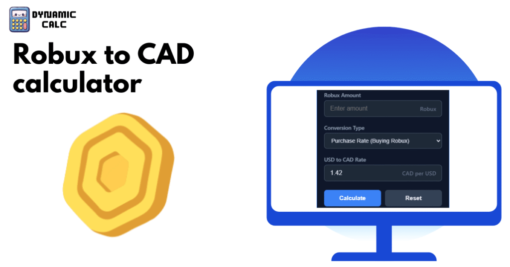 Robux to CAD calculator