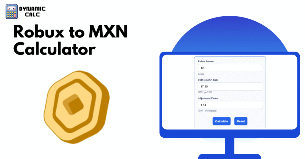 Robux to MXN Calculator