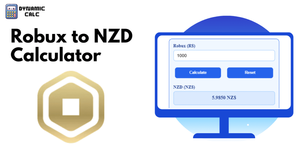 Robux to NZD Calculator