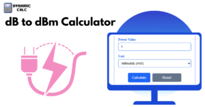 dB to dBm Calculator
