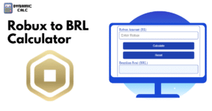 Robux to BRL Calculator