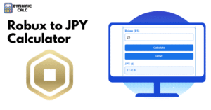 Robux to JPY Calculator