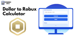 Dollar to Robux Calculator