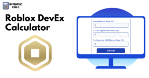 Roblox DevEx Calculator